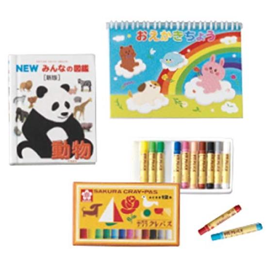 Petit Sample Series Back Me and Sakura Box Product Re-Ment Then, Cray-Pas.