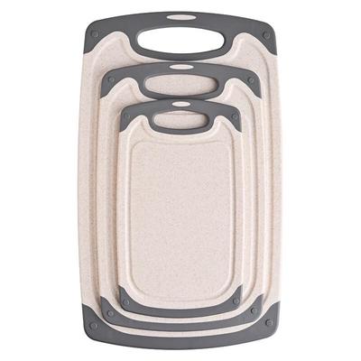 Ruhan Double-Sided Plastic Cutting Board Set