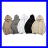 Essentials Kapuzenpullover mit Reißverschluss Unisex Oversized Streetwear Baumwolle Pullover Herbst Freizeitjacke