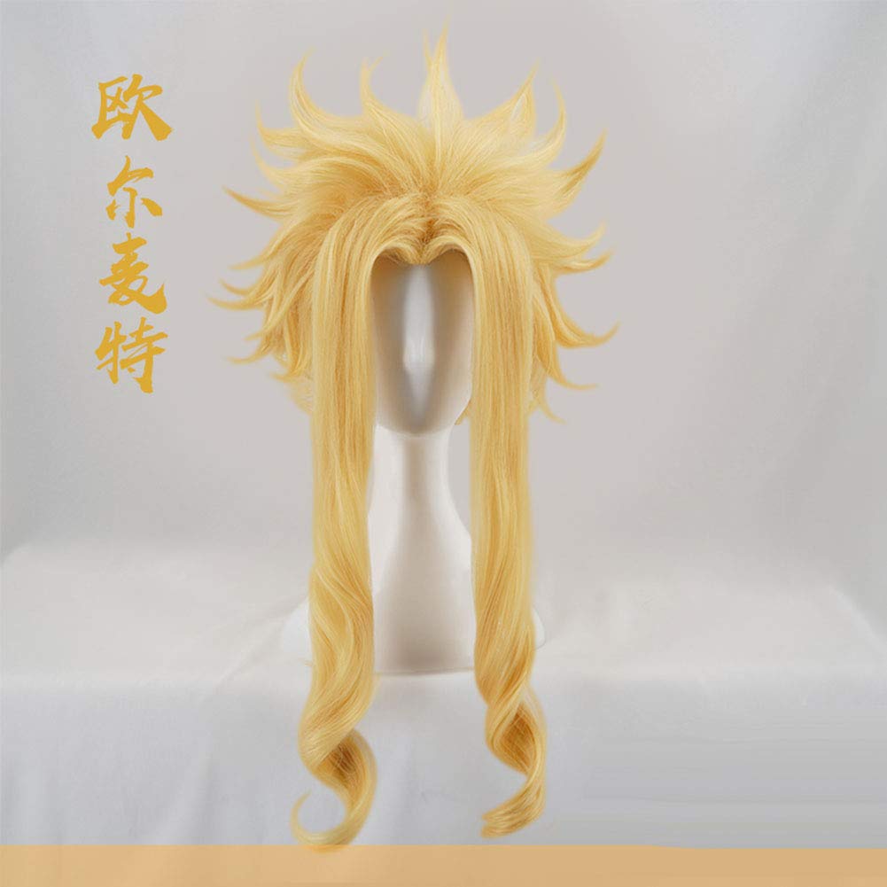 My Hero Academia Heat-Resistant Cosplay Wig with Net (All Might)