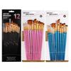 Pack of 12 Oil Painting Brushes Artist Paint Brush for Oil Acrylic Nylon Brush Set Multifunctional Artist Paintbrushes
