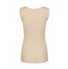 Women's Solid Color Sports Sling Slim Fit Vest, Comfortable Shapewear