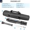 INNOREL Camera Tripod Carbon Tripod Single Lens Reflex Tripod with Ball Head 4 Steps Telescopic Working Height Pipe Diameter 25KG Maximum Load
