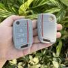 3 Button Silicone Car Key Case Cover for Volkswagen VW Polo Golf 7 MK7 for Skoda Octavia Combi SEAT Leon Ibiza CUPTRA Keychain