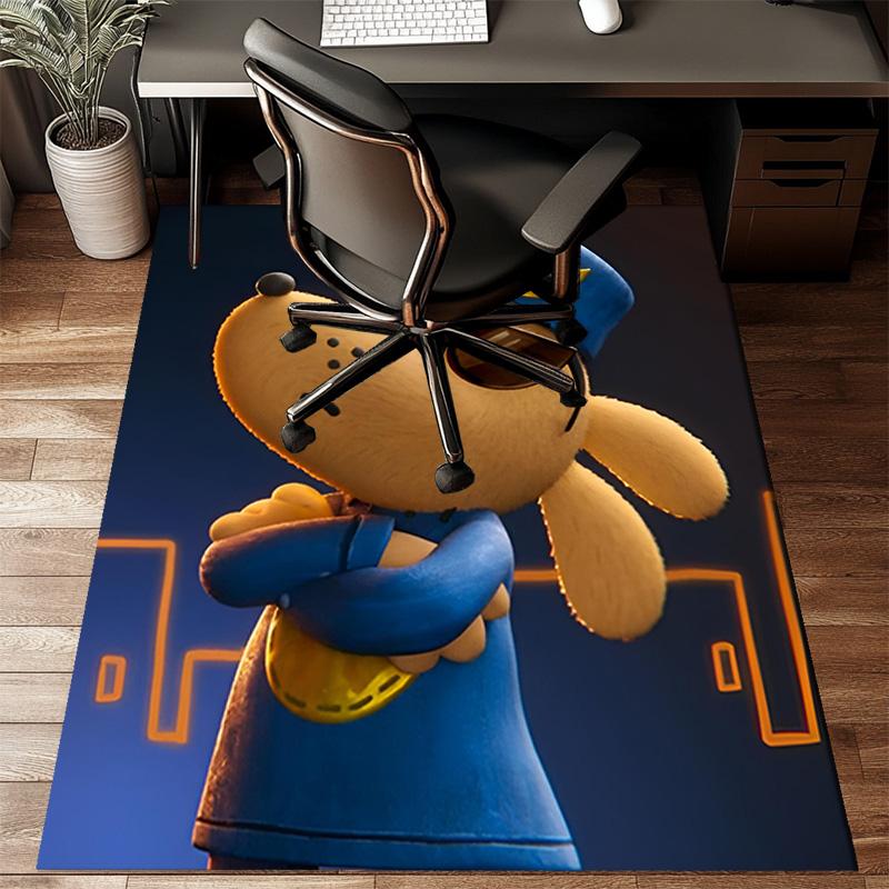 Dog Man And Friends Adventure Rug Office Floor Mat - Machine Washable for Bedroom, bedroom, livingroom, Room Decor Fan Gifts Christmas