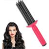 2025 Haare Fluffy Styling Lockenwickler Locken Kamm,Haarlockenwickler Locken Make-up Pinsel Rolle Werkzeug Tragbar Haarlocken Rolle Kamm Anti-Rutsch