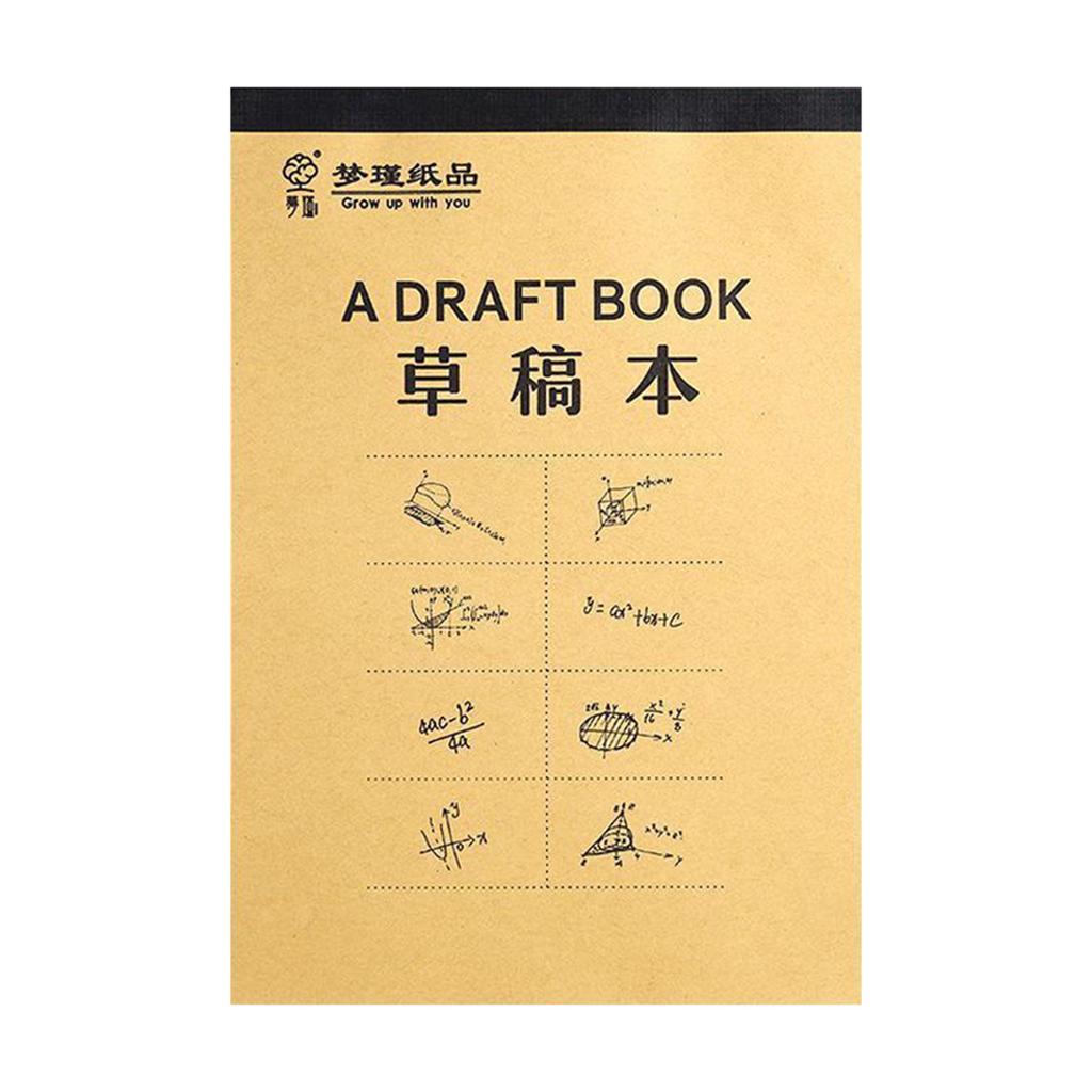 Blank Paper Graffiti Paper Calculation Scribbling Pad Blank Notepad Draft Paper