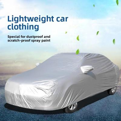 Protetor Solar e Capa à Prova de Poeira para Carro, Roupa Universal para Carro para Quatro Estações, Resistente a Arranhões, Capa de Guarda-Sol à Prova de Chuva
