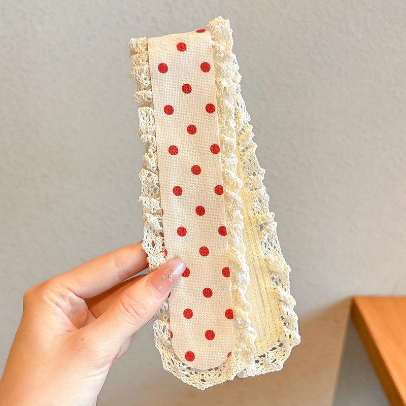 Floral Knit Choppy Bangs Sticker Headband for Women – Non-Slip Hair Magic for Washing Face.