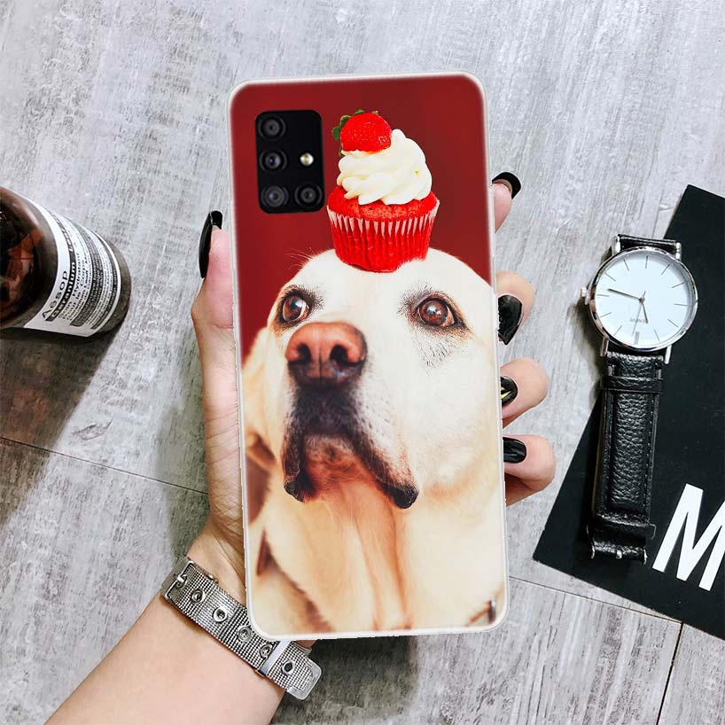 Labrador Retriever Labs Phone Case For Samsung Galaxy A12 A22 A32 A42 A52 A72 A51 A71 5G A41 A31 A21 A02S M12 M21 M31 M30S