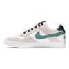 Nike Sapatos de Skate SB Delta Force Vulc Retro Wrap Antiderrapantes de Cano Baixo Tênis Masculinos Off-White Verde 942237-015