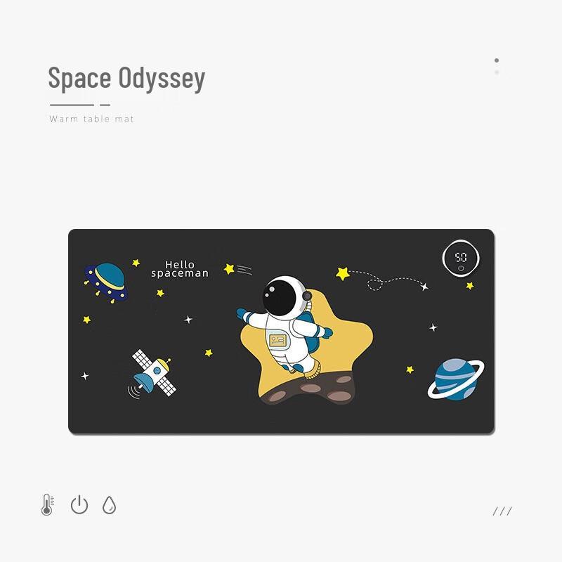 OIMG Heated Desk Mat with Digital Display