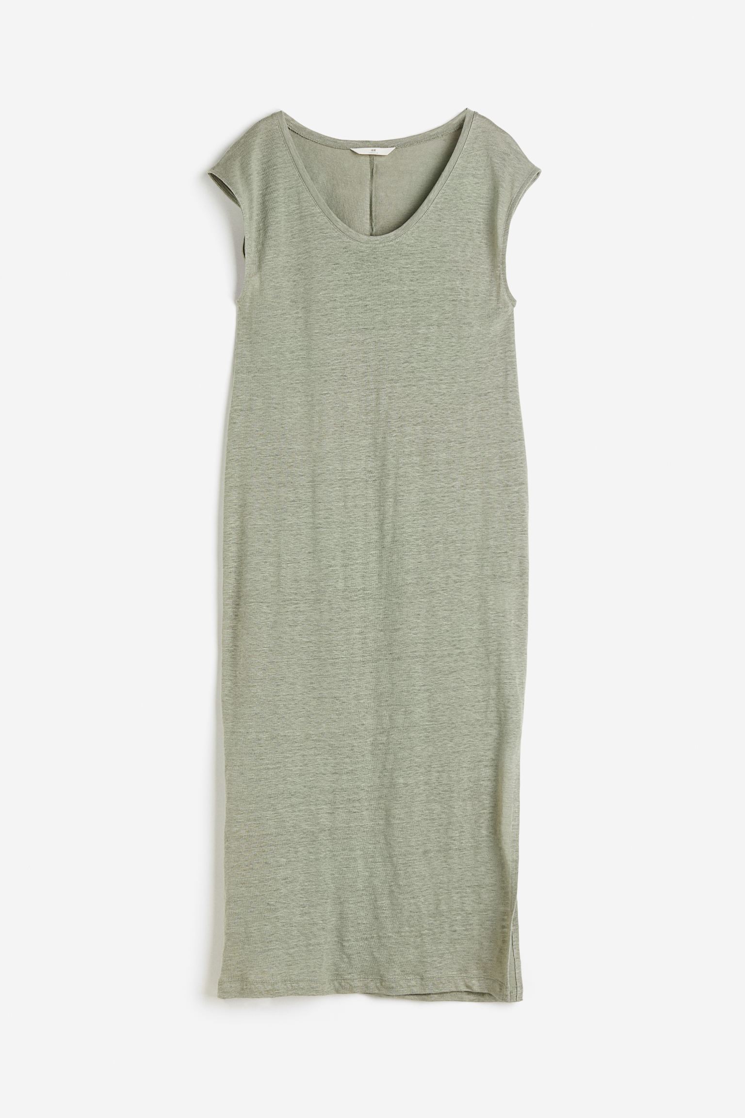 

Платье из льняного джерси