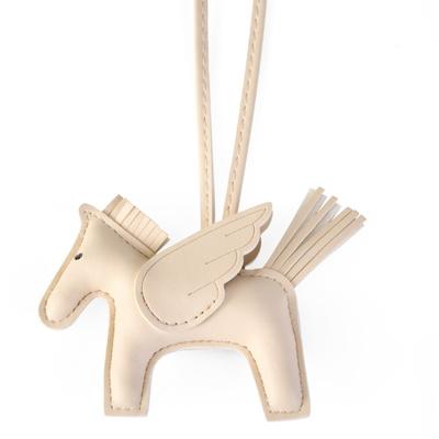 Pony Pendant Hand-stitched Mini Angel Little Pegasus Pendant Cute Fringed Bag Women's Car Pendant