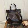 This New Design Pu Large-capacity Oblique Span Bag New Women's Bag Trendy Versatile Simple Portable Shoulder Bag
