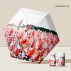 New Macaron Color Five-Fold Ultra-Light Sun Protection Compact Mini Umbrella with Buckle Handle