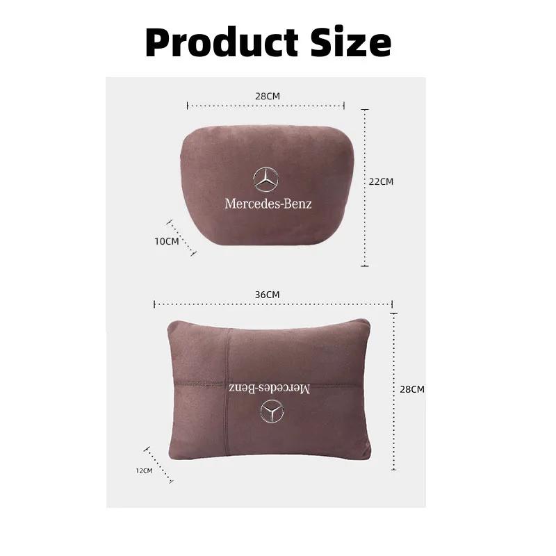 GLC GLB Pro Mercedes benz AMG W204 W203 W212 W124 W210 W211 Opěrka hlavy do auta Podpora krku Sedadlo Měkký polštář na krk Příslušenství interiéru auta