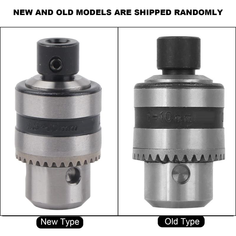 1,5-10 mm Schnellwechsel-Bohrfutter-Adapter mit Schlüssel zum Bohrer-Konverter Mini-Bohrfutter-Set Fünfteilig