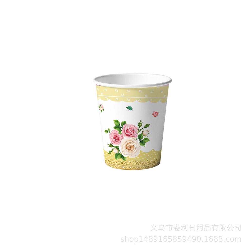 Spring Tea Party Theme Party Supplies Birthday Decoration Tea Party Party Arrangement Tableware Knives Forks Spoons