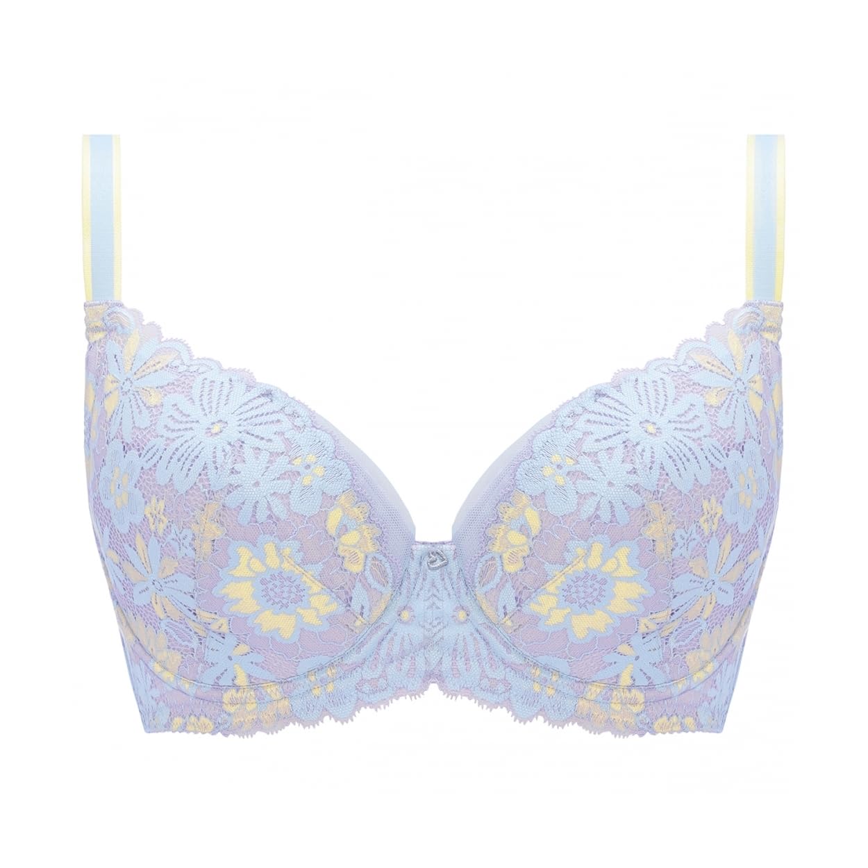 

AMOSTYLE Очаровательный бюстгальтер Ретро Поп G65 Размер Гламур(р)(большой) (Без подкладок) M021(фиолетовый)