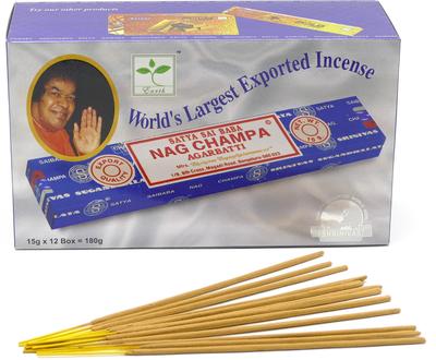 Nag Champa 15 g - Indien Original  12 Schachteln