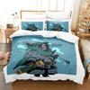Skelett Ritter Bettwäsche Set Einzelbett Twin Full Queen King Size Bettset Aldult Kind Schlafzimmer Bettbezug Sets Anime Bettlaken Set