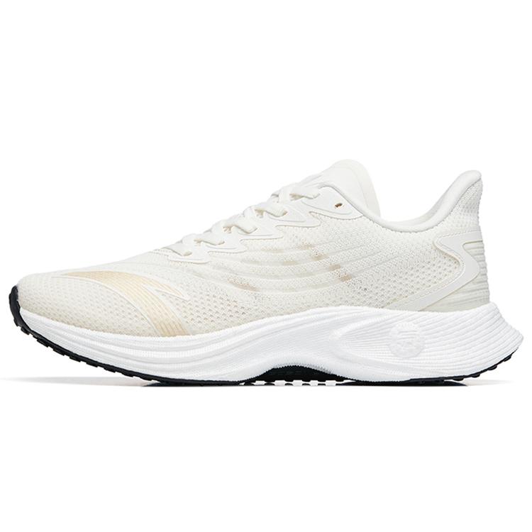 

New Anta MACH Mach 1.0 Lightweight Low Top Running Shoes Women s White Black 122235588S-2 40