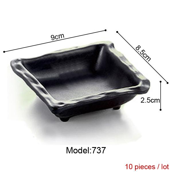 Imitation Porcelain Dinnerware Dinner Plates Tapas Dish With Hot Pot Restaurant A5 Melamine Dish Melamine Tableware