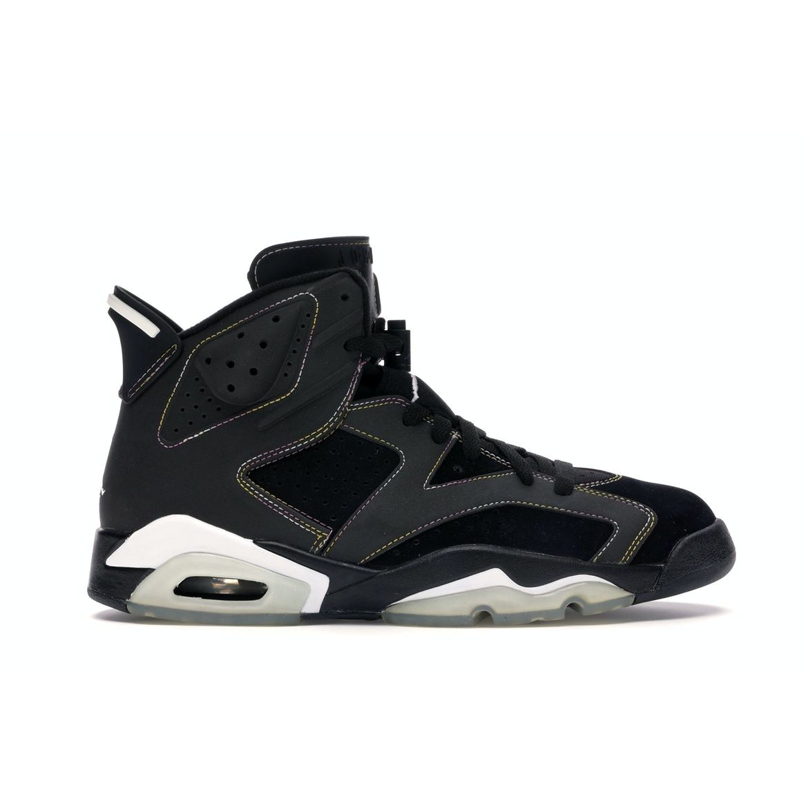 

Мужские кроссовки Air Jordan 6 Retro Lakers Black Varsity-Purple White 384664-002