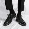 Fashion High-Quality Breathable Business Formal Shoe Casual Lace-Up Formal Wedding Shoe Outdoor Anti - Slip And Comfortable Office Shoes