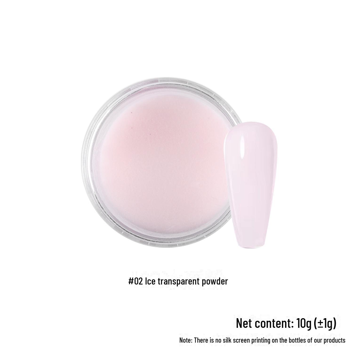 

Набор кристальных пудр для ногтей: Французский чистый цвет, карвинг, многоцветный, 4-в-1, самостоятельное наращивание ногтей FA082-S2-1 10g bottle розовый