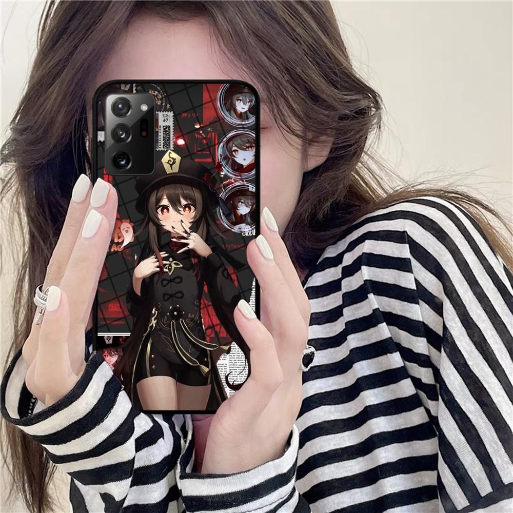 Genshin Impact Hu Tao Phone Case For Samsung Note 8 9 10 20 Pro Plus Lite M 10 11 20 30 21 31 51 A 21 22 42 02 03