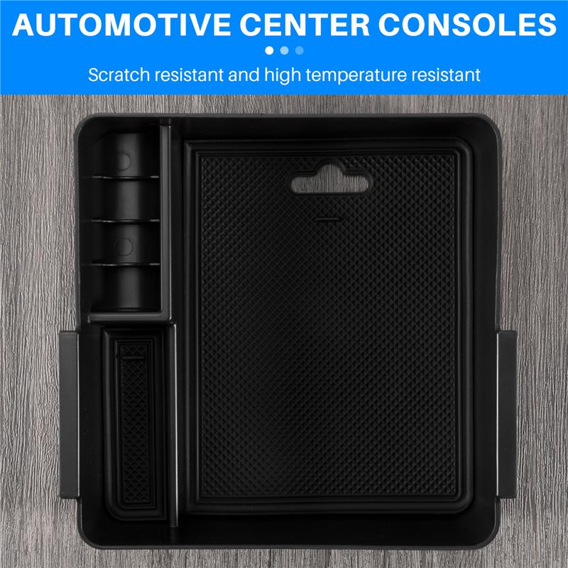 

Car Armrest Center Console Glove Storage Box Tray Organizer For Mitsubishi Pajero Sport 207-2018-A99D