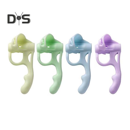 4Pcs Kids Pencil Holder Ergonomic Design Pen Corrector Pencils Practice Writing Silicone Finger Grips Pen Grip Aid