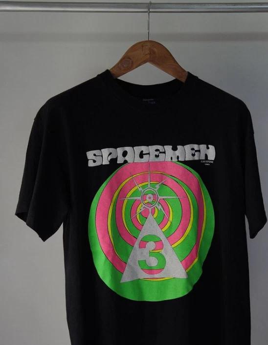 Spacemen 3 Band Graphic Short Sleeve T Shirt Full Size S-5XL Unisex T-Shirt S