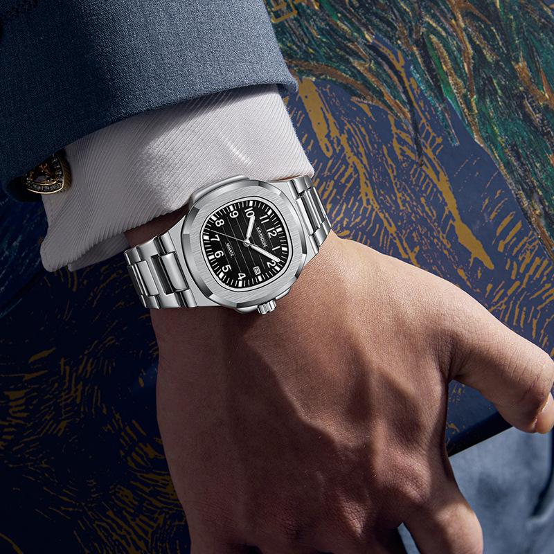 Nautilus Watch Men's Watch Waterproof Quartz Watch Business Men's Watch