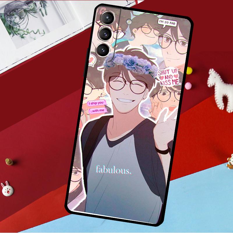 HERE YOU ARE manga Funda For Samsung Galaxy S26 Ultra S24 S22 S23 S25 Plus S20 S21 FE S9 S10 S25 FE Phone Case