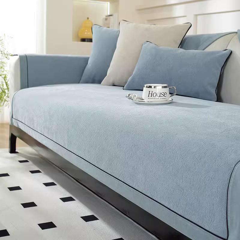 

Новый чехол для диванной подушки из синели «Фейерверк», шарф, универсальный, универсальный, для четырех сезонов, нескользящий, простой, современный. 70*70CM