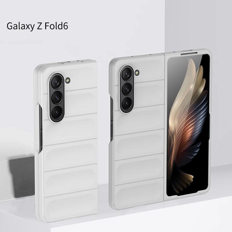 Samsung Galaxy Z Fold 3 4 5 6 7 Fold7 Fold6 2-piece Set Protect Shockproof Cover Anti-Scratch Matte Non-Slip Skin Feel Case