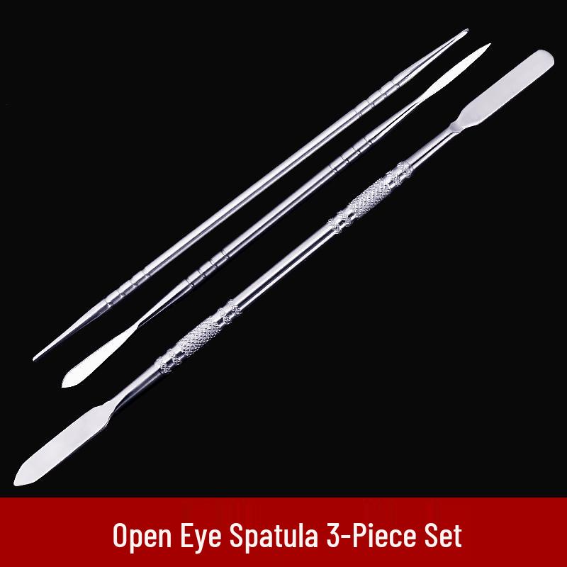 Stainless Steel Clay Sculpture Tool Set: Spatula & Eye Knife