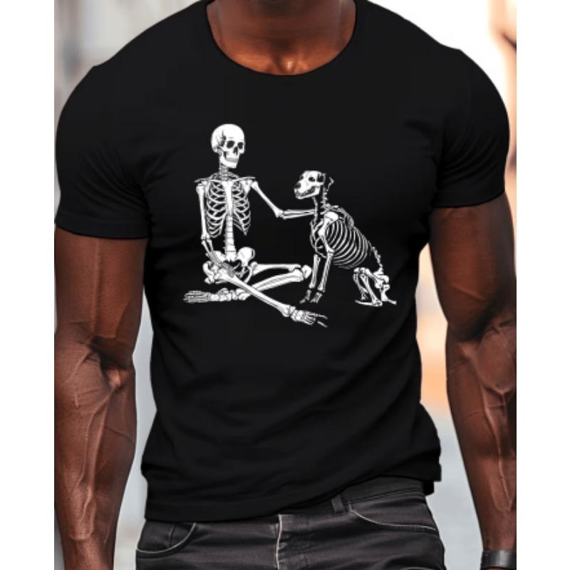 

Men s 3D pattern T-shirt short-sleeved T-shirt 3D printed round neck shirt retro retro casual street 3XL
