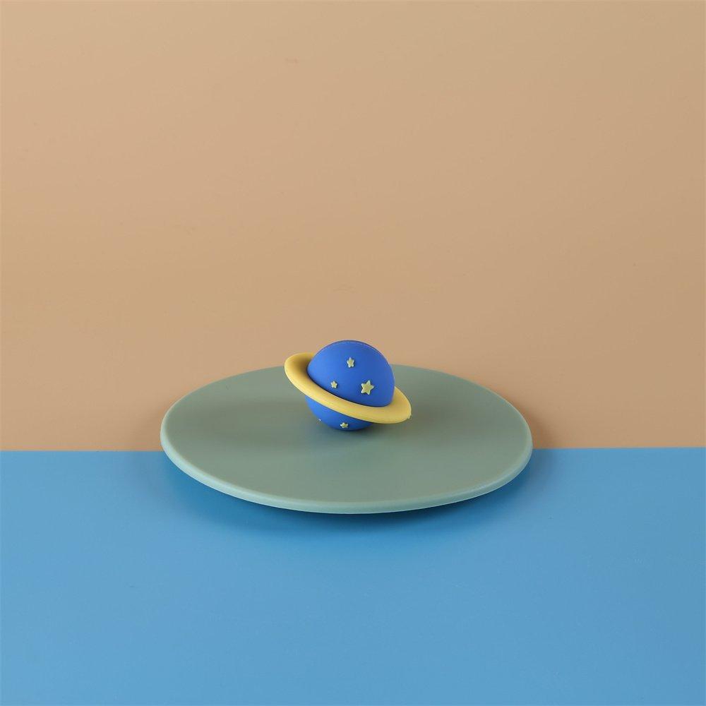 Universal Sandblasted Thickened Silicone Cup Lid - Dust-proof Design - Cute Star-shaped Food-grade Cup Lid