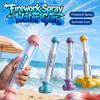 Pusher Type Fireworks Spray Water Gun Outdoor Splash Games For Summer Pool Activities Water Fights Interactive Water Spray Toys