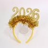 Cute Christmas Headpiece Sweet Glitter Hair Hoop Exquisite Xmas Hair Band  Cosplay