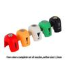 High Pressure Washer Spray Flat Fan Nozzle Tip 1/4" Quick Connect Plug 0 15 25 40 Degree Jet Sprayer Nozzle Car Washer Water Gun