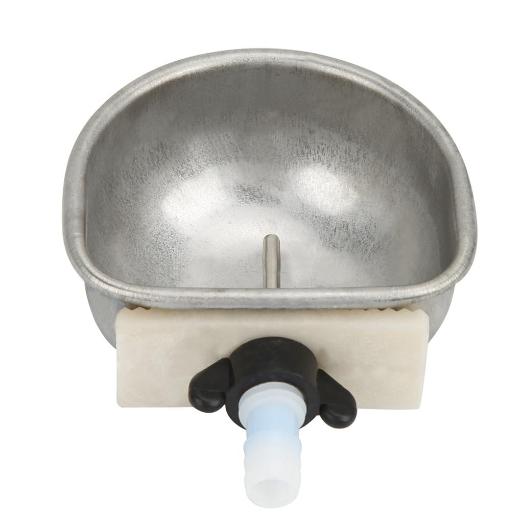 10PCS Rabbit Breeding Equipment Anti Scratch Stainless Steel Nipple Drinking Water Bowl