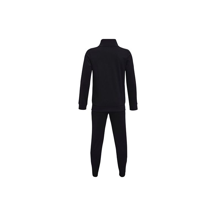 Under Armour Solid Color Knitted Casual Sports Suit Kids suit Black 1363290-001