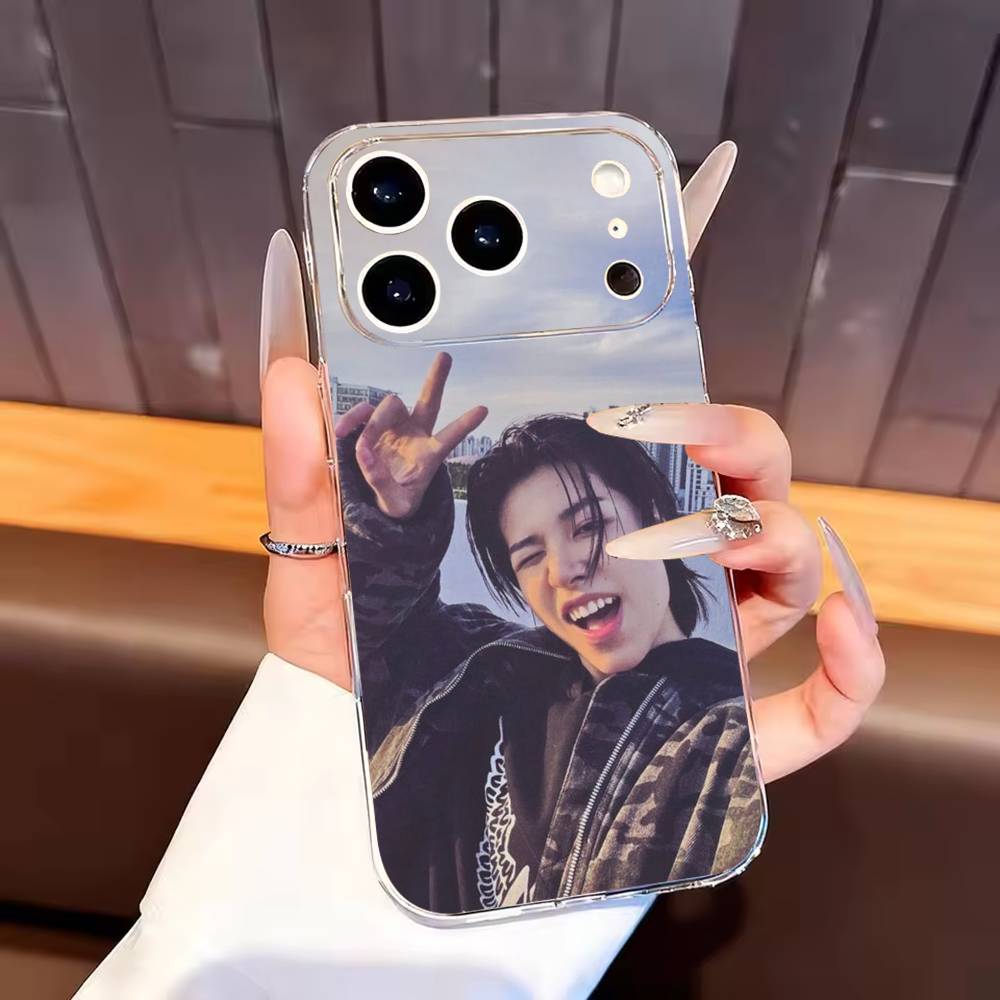 L-Louis L-LNGSHOT Phone Case For iPhone17,16,15,14,13,12,11 Plus,Pro Max Soft Transparent Cover iPhone13PROMAX
