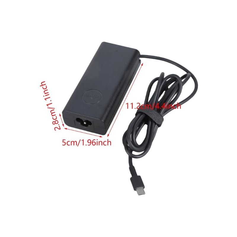 Original 20V 3.25A 65W USB C Laptop Power Supply Adapter for Latitude 5320 5430 7420 5520 5440 7390 7370 5285 Charger