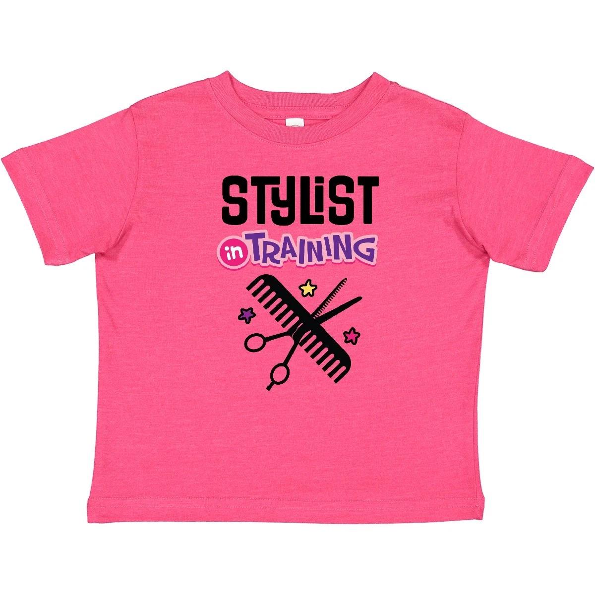 Inktastic Future Hair Stylist In Training Toddler T-Shirt Beauty Barber Girl Kid 130